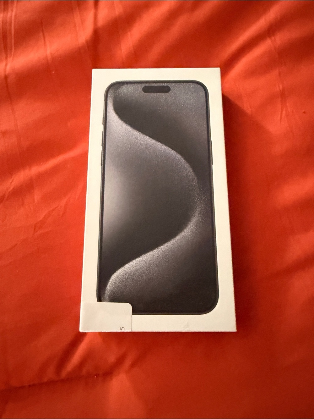 Empty box iPhone 15 Pro Max, Black Titanium, 1TB